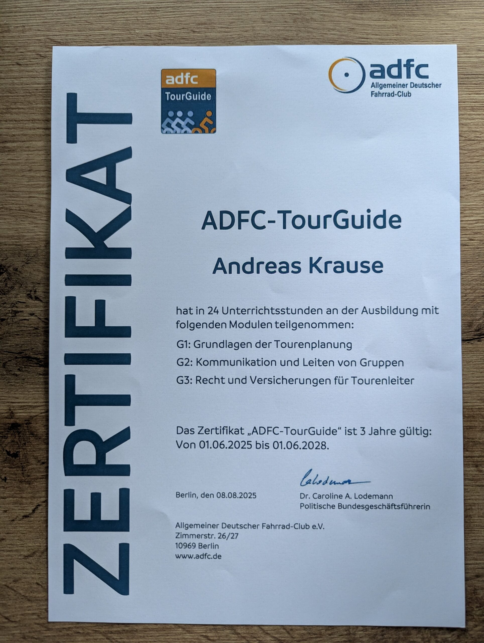 Endlich ist es offiziell