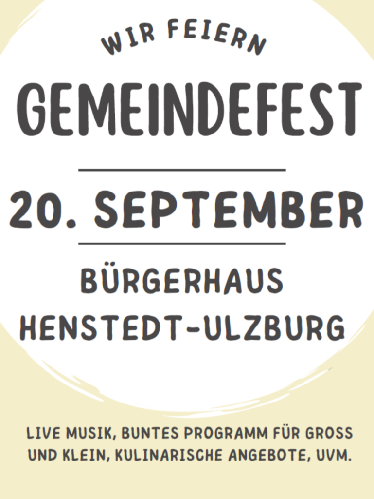 Schön war es, auf dem Gemeindefest 2025