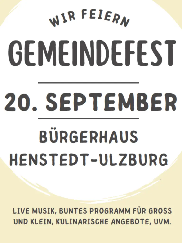 Schön war es, auf dem Gemeindefest 2025